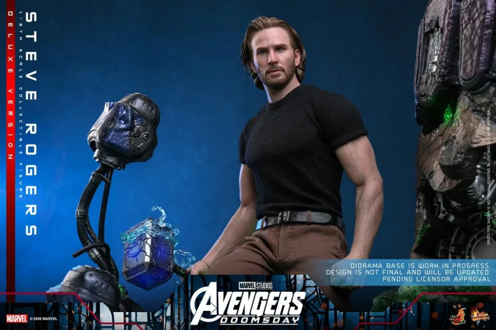 Figurka Steve Rogers - Marvel Avengers: Doomsday Deluxe Movie Action Figure 1/6