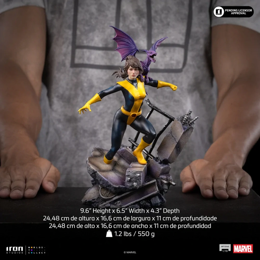 Soška Kitty Pride & Lockheed - X-Men Comics BDS Art Scale 1/10