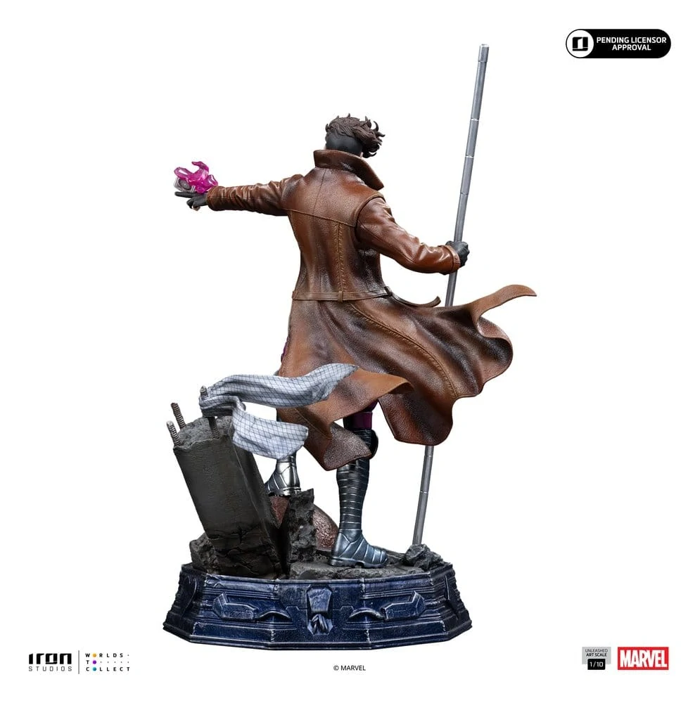 Soška Gambit Unleashed - X-Men Art Scale 1/10