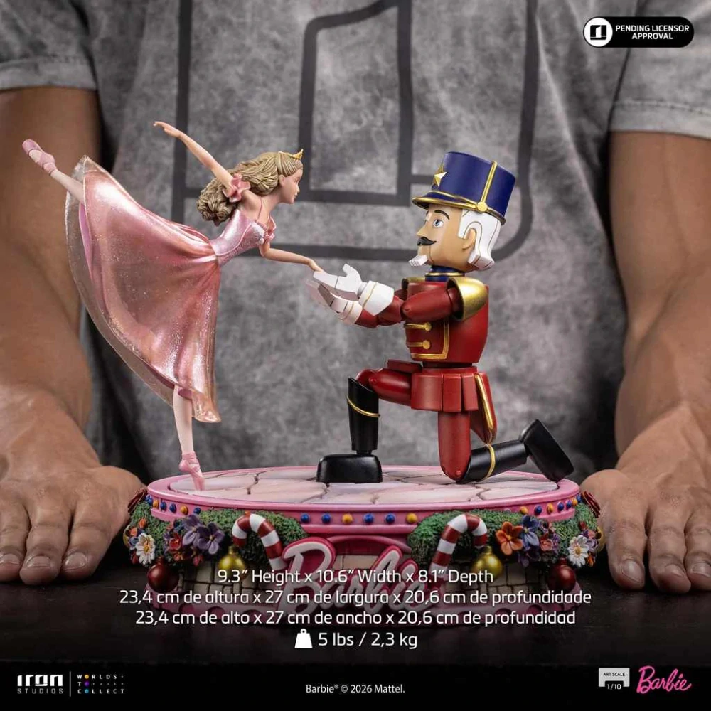 Soška Barbie Nutcracker (25th Anniversary) Deluxe Art Scale Statue 1/10