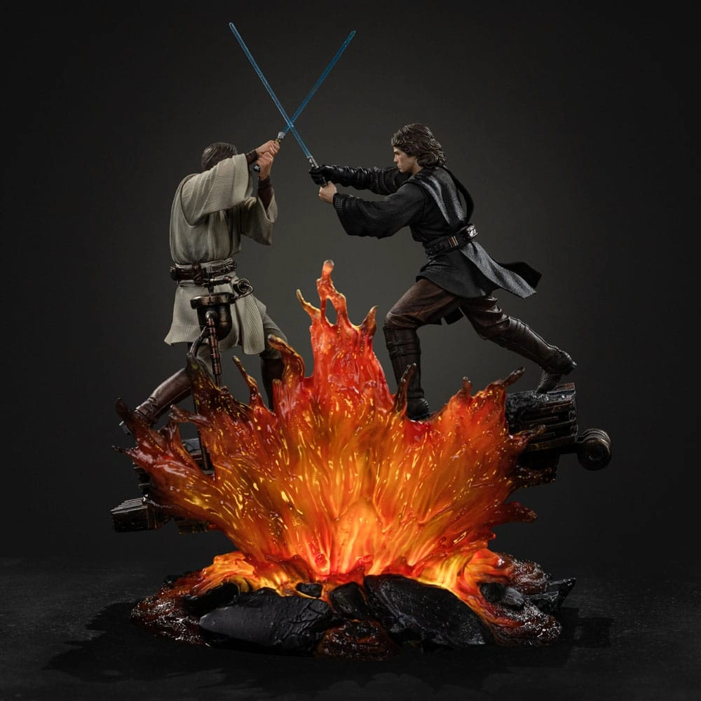 Soška Anakin vs. Obi Wan - Star Wars Art Scale Statue 1/10