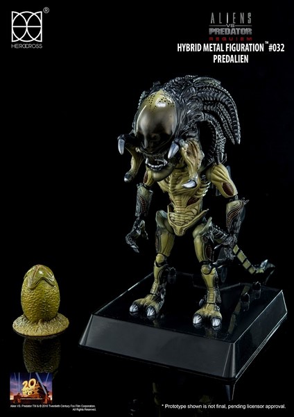 Figurka Predalien - Alien vs Predator Hybrid Metal Figuration #032