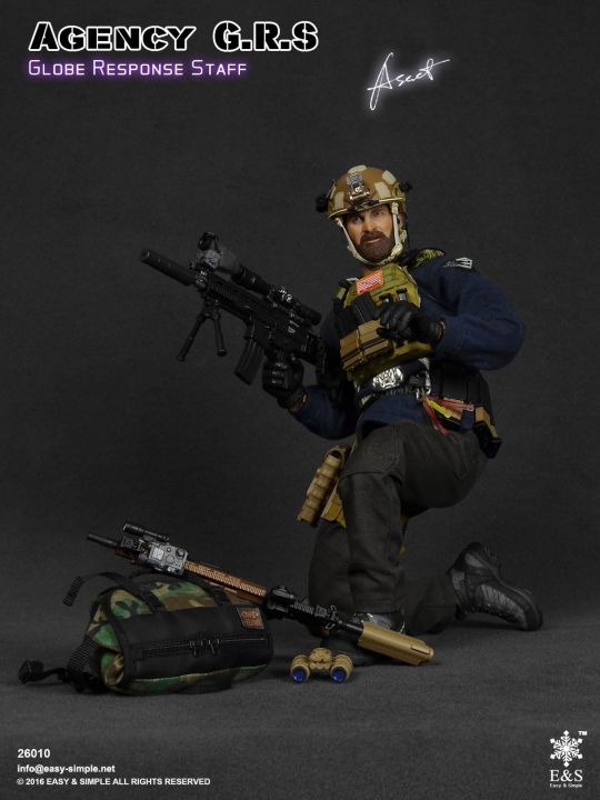 Figurka Globe Response Staff - Agency G.R.S. 1/6 Action Figure