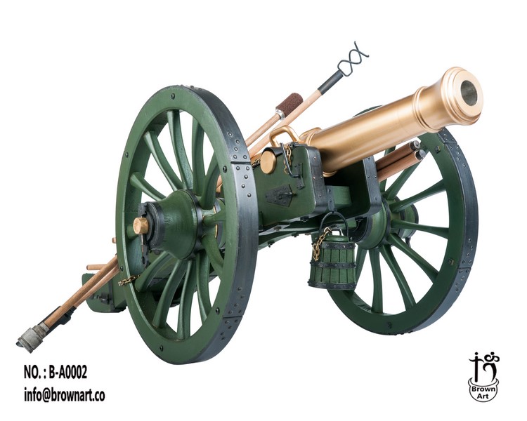 Dělo French Gribeauval 12 Pounder Cannon 1/6 Military Replica