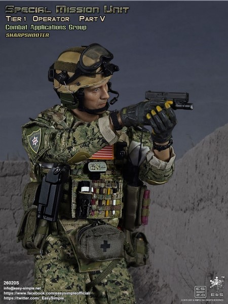 Figurka Sharpshooter Combat Applications Group - Tier 1 Operator Part V 1/6 Action Figure