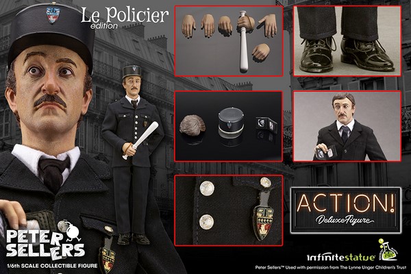 Figurka PETER SELLERS LE POLICIER 1/6 ACTION FIGURE