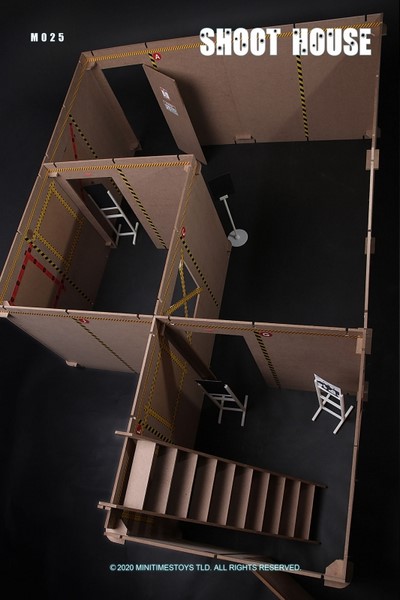 Diorama pro 1/6 figurky Shoot House 