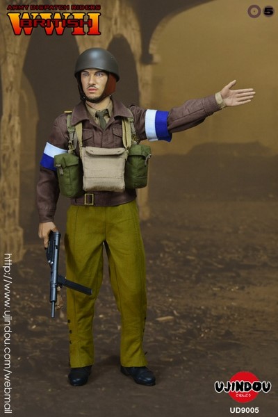 Figurka Dispatch Rider - WWII British Army Action Figure 1/6