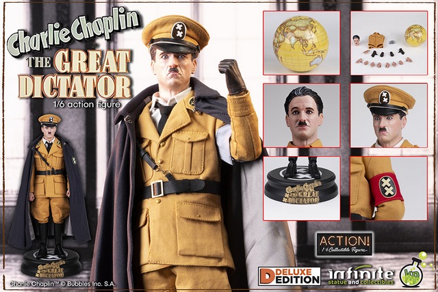 Figurka CHARLIE CHAPLIN GREAT DICTATOR DELUXE VER. 1/6 ACTION FIGURE