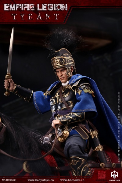 Figurka Tyrant (Black Gold & Horse Edition) - Imperial Legion 1/6 Action Figure