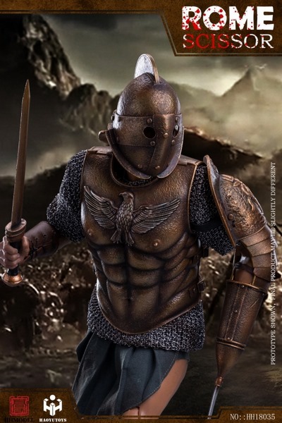 Figurka Rome Scissor (Gold Edition) - Hunting Ground Fighter 1/6 Action Figure