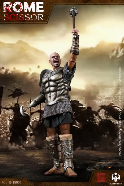 Figurka Rome Scissor (Silver Edition) - Hunting Ground Fighter 1/6 Action Figure