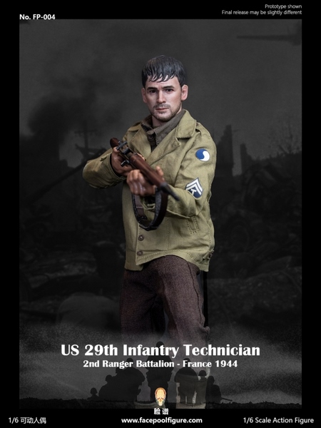 Figurka Corporal Upham - Saving Private Ryan U.S. Army 29th Infantry Technician 1/6 Action Figure