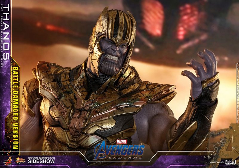 Figurka Thanos Battle Damaged Version - Avengers: Endgame Movie Masterpiece Action Figure 1/6