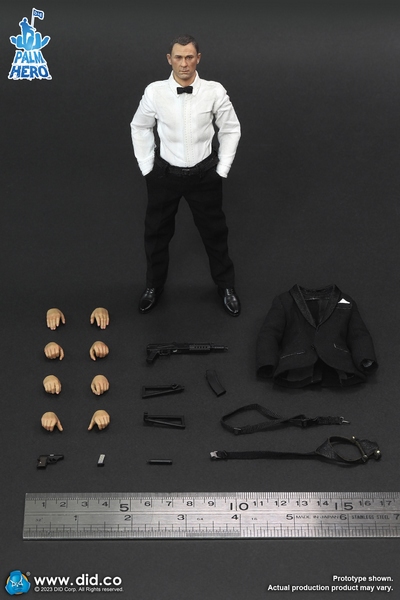 Figurka MI6 Agent Jack (Suit Version) - 1/12 Palm Hero Series Figure