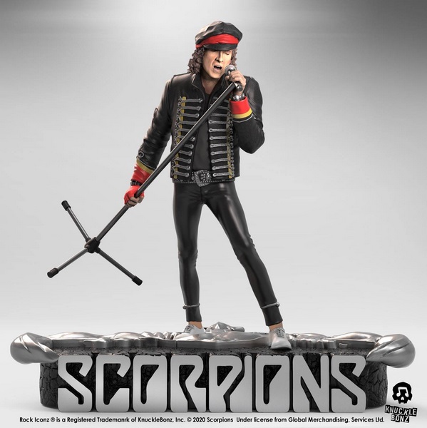 Soška Klaus Meine Limited Edition - Scorpions Rock Iconz Statue
