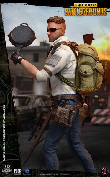 Figurka The Lone Survivor - PlayerUnknown’s Battlegrounds 1/12 Scale Figure