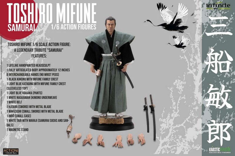 Figurka Toshiro Mifune Samurai 1/6 Action Figure