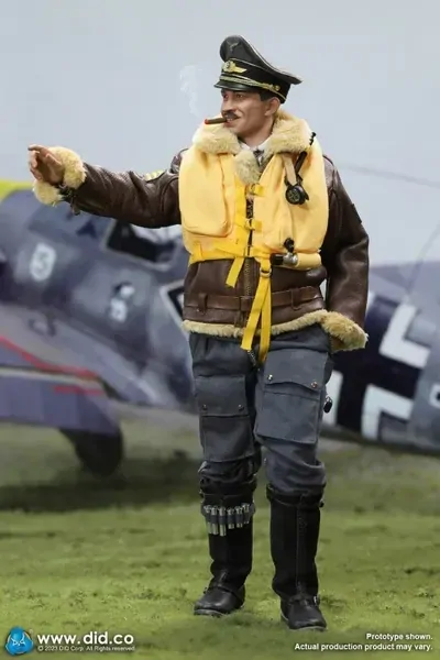 Figurka Adolf Galland - German Luftwaffe Ace Pilot 1/6 Action Figure