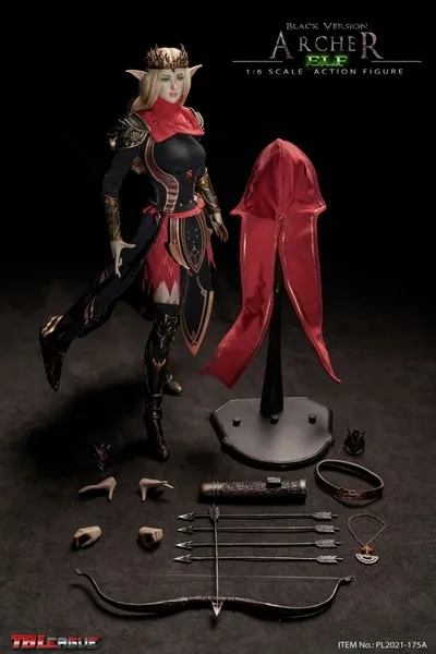 Figurka Elf Archer Action Figure 1/6 Black Edition