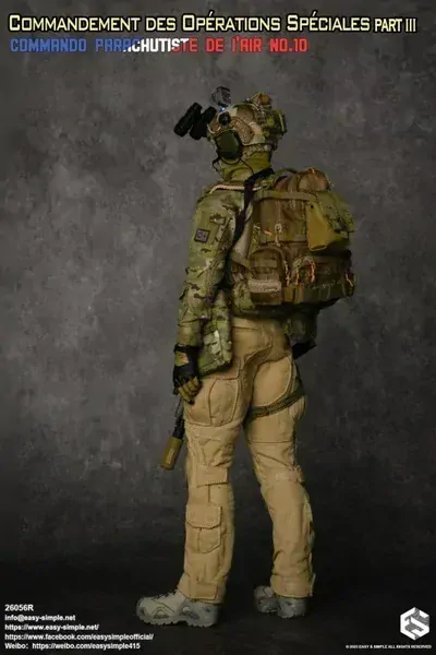 Figurka Commando Parachutiste De l'Air No.10 Action Figure 1/6