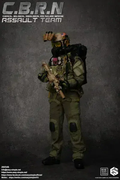 Figurka C.B.R.N. Assault Team 1/6 Action Figure