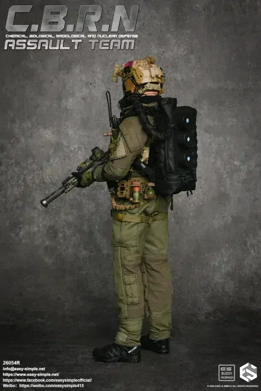 Figurka C.B.R.N. Assault Team 1/6 Action Figure