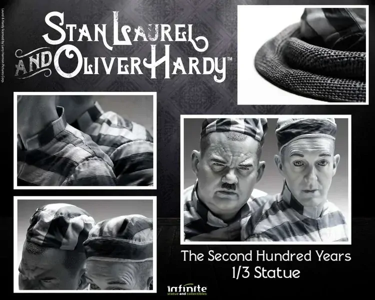 Soška Stan Laurel & Oliver Hardy 1/3 Statue