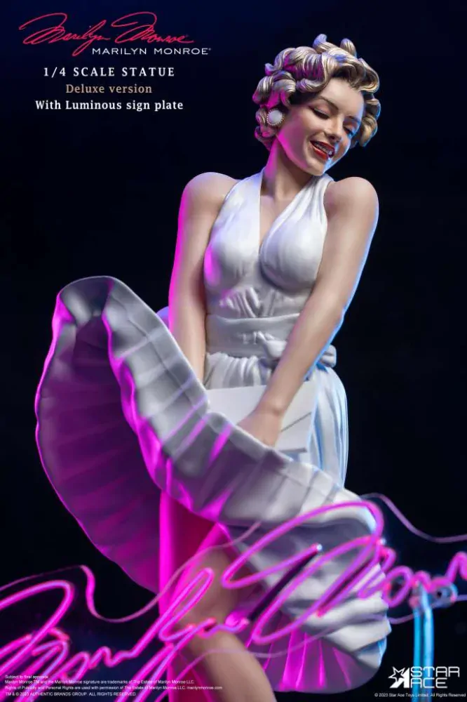 Soška Marilyn Monroe 1/4 Deluxe Resin Statue