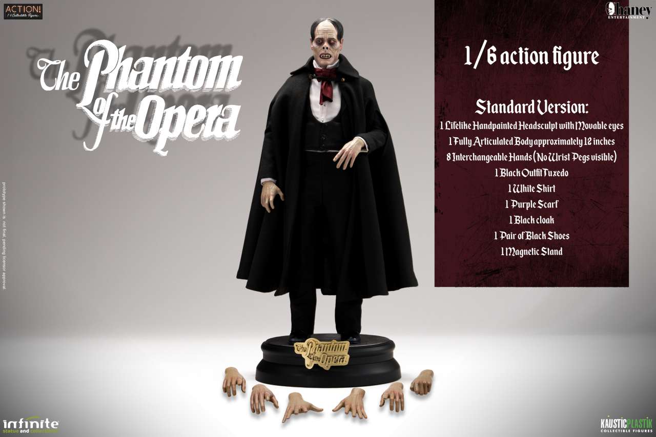 Figurka Lon Chaney As The Phantom Of The Opera 1/6 Action Figure Standard Version