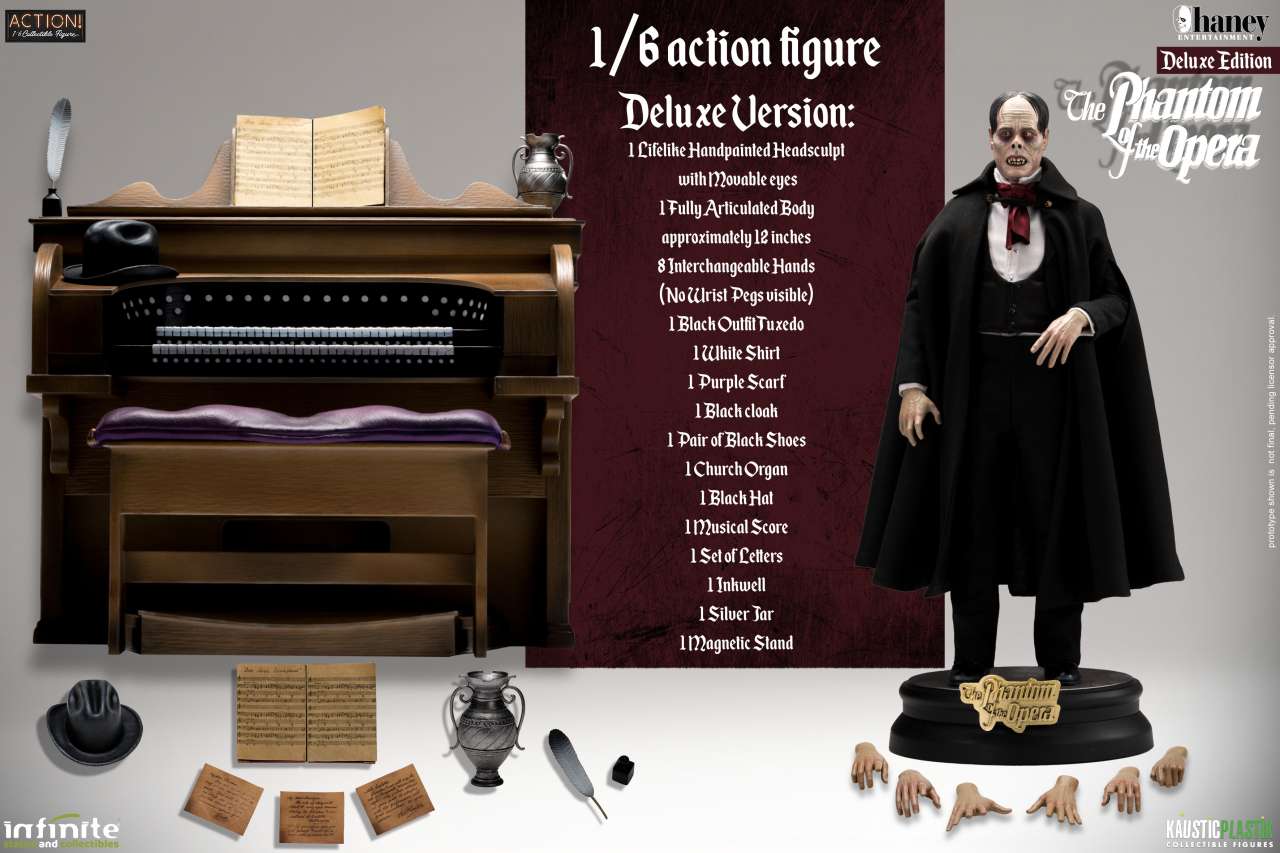 Figurka Lon Chaney As The Phantom Of The Opera 1/6 Action Figure Deluxe Version