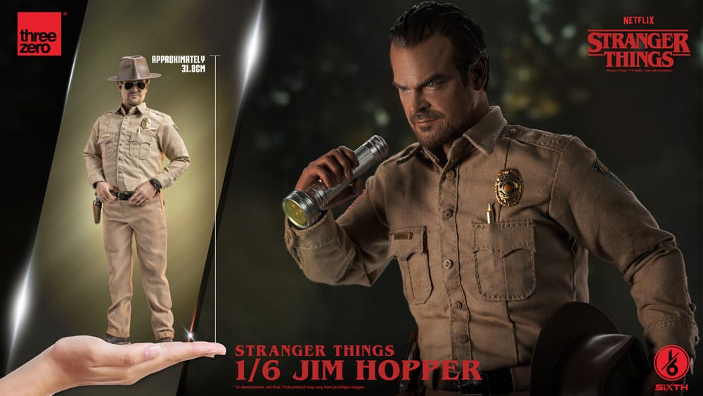 Figurka Jim Hopper (Season 1) - Stranger Things Action Figure 1/6