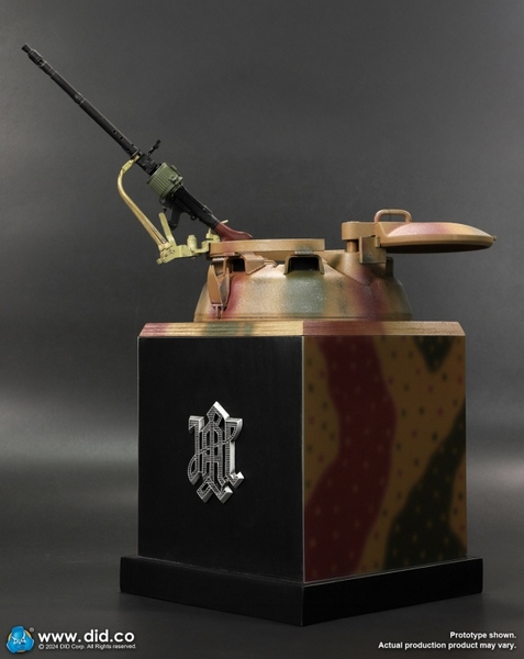 Diorama pro 1/6 figurky Panther Tank Diorama with MG34