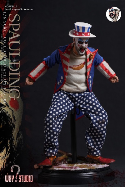 Figurka Captain Spaulding - House Of 1000 Corpses 1/6 Action Figure