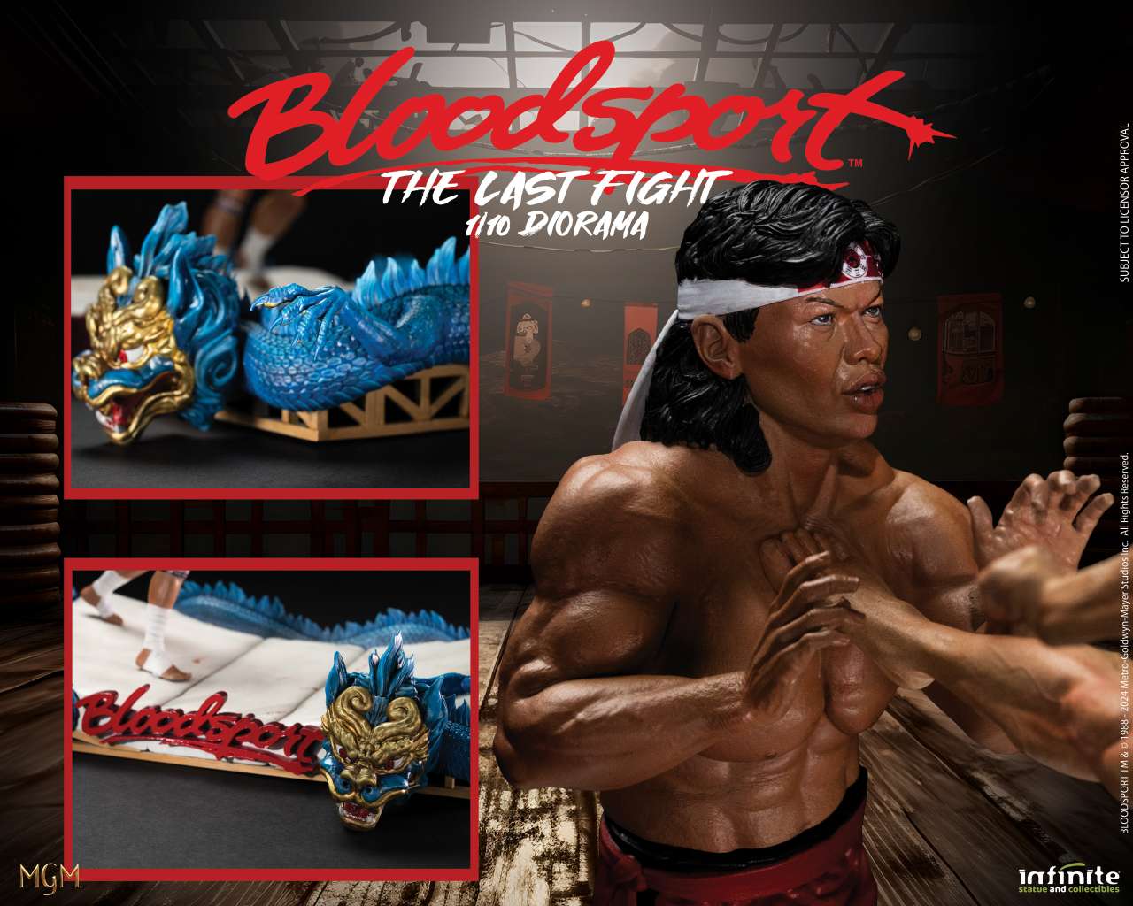 Soška Bloodsport The Last Fight 1/10 Diorama Statue