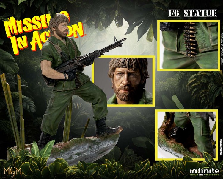Soška Colonel James Braddock - Missing In Action 1/6 Statue