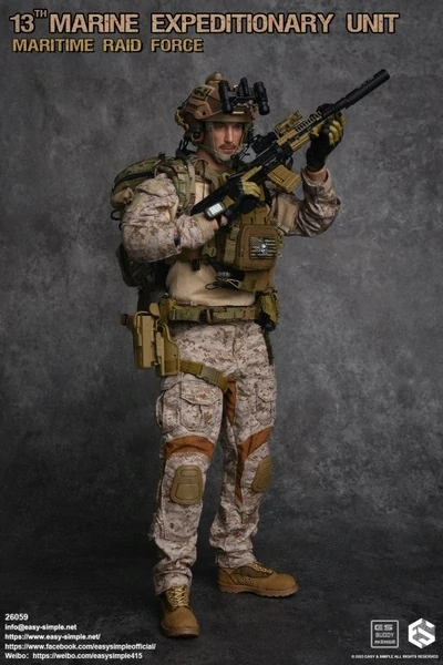Figurka Maritime Raid Force - 13th Marine Expeditionary Unit 1/6 Figure