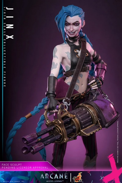 Figurka Jinx - Arcane: League of Legends 1/6 Action Figure