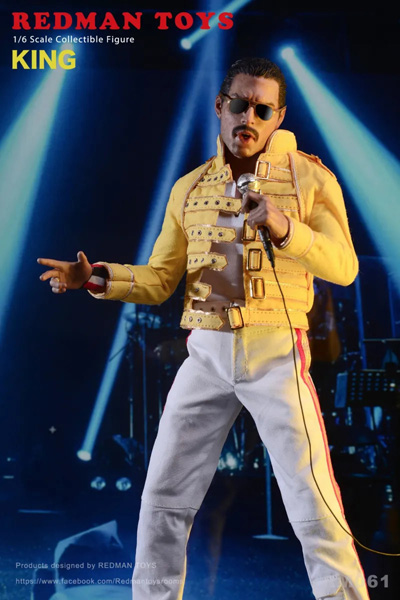Figurka Freddie Mercury (King) - Queen 1/6 Action Figure