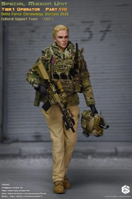 Figurka SMU Tier 1 Operator Part XVIII - Delta Force Chronology 1/6 Action Figure