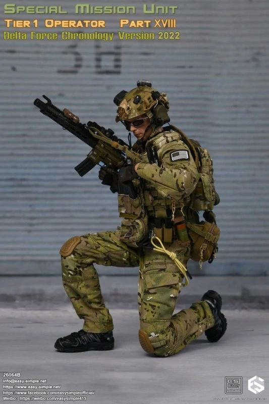 Figurka SMU Tier 1 Operator Part XVIII - Delta Force Chronology 1/6 Action Figure
