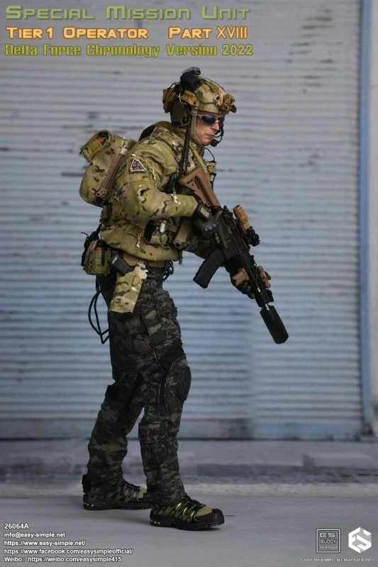 Figurka SMU Tier 1 Operator Part XVIII - Delta Force Chronology 1/6 Action Figure