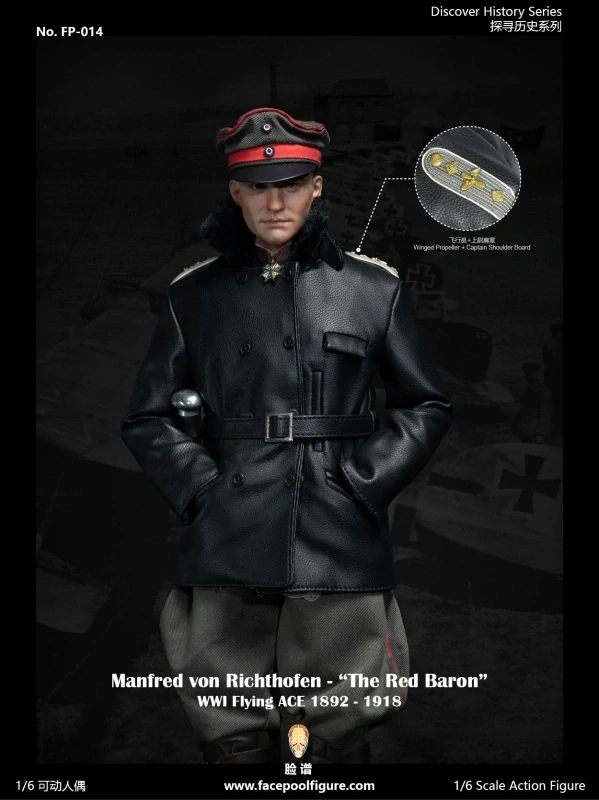 Figurka Manfred Von Richthofen The Red Baron - Flying ACE 1892-1918 Action Figure 1/6