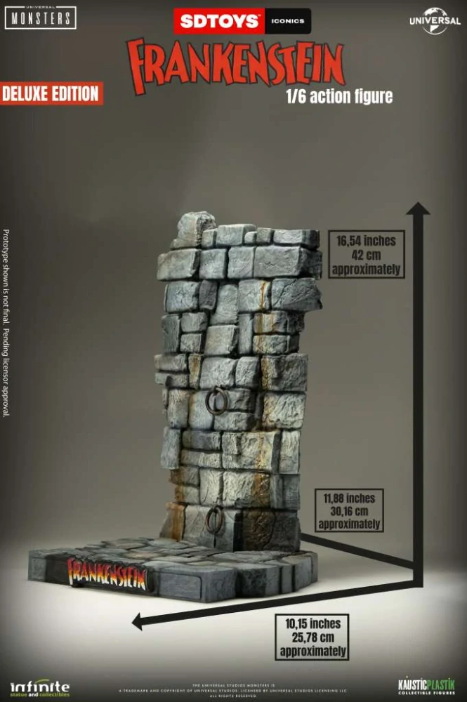 Figurka Frankenstein's Monster 1/6 Action Figure Deluxe Edition