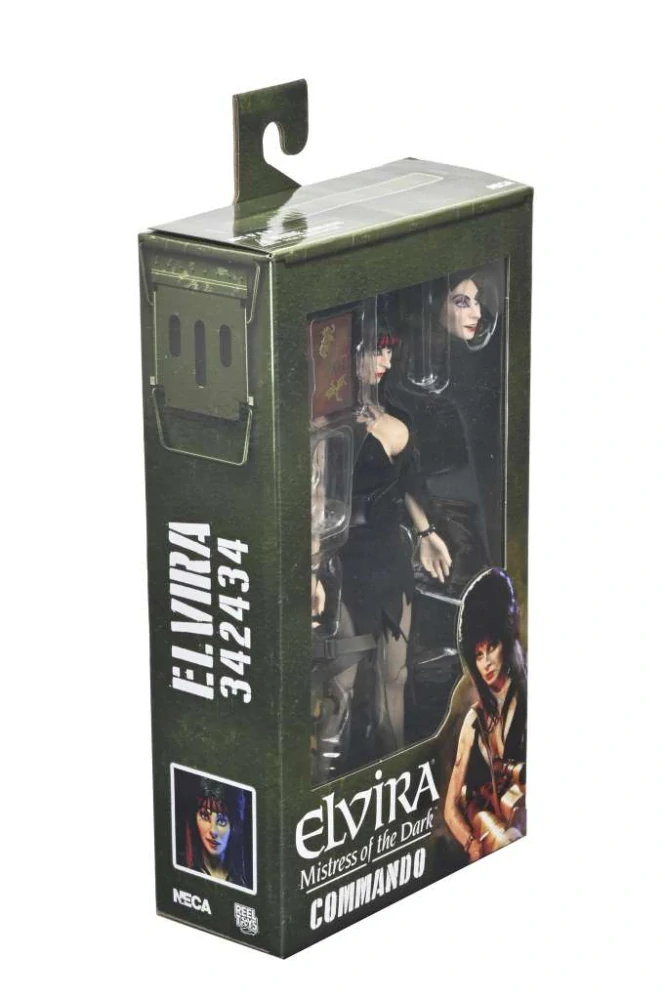 Figurka Commando Elvira - Elvira: Mistress of the Dark Clothed Action Figure