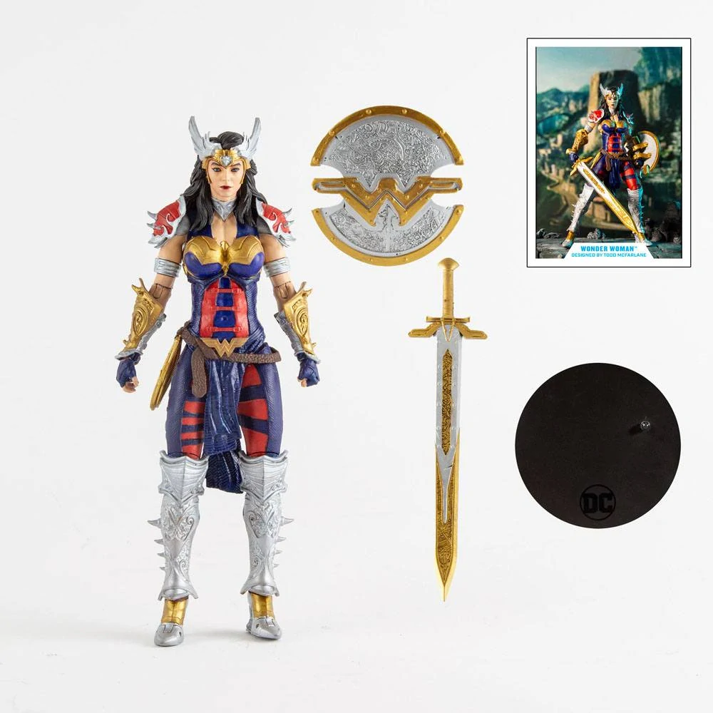 Figurka Wonder Woman Designed by Todd McFarlane - DC Multiverse Action Figure