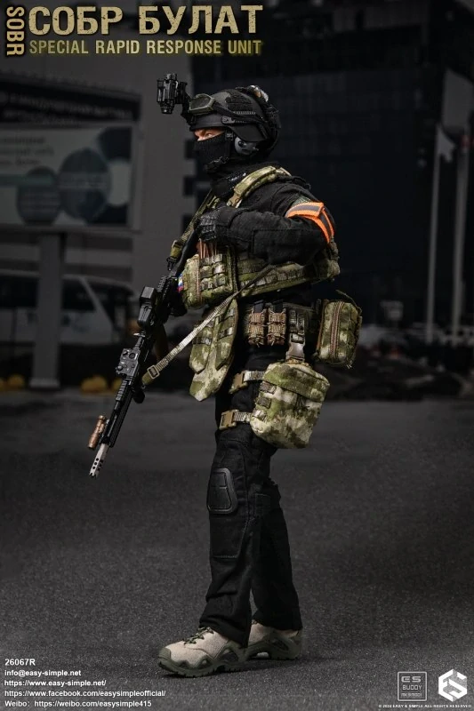 Figurka Bulat Special Rapid Response Unit SOBR 1/6 Action Figure