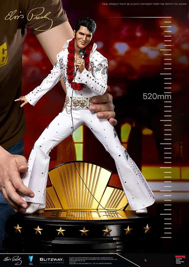 Soška Elvis Presley Superb Scale Hybrid Statue 1/4