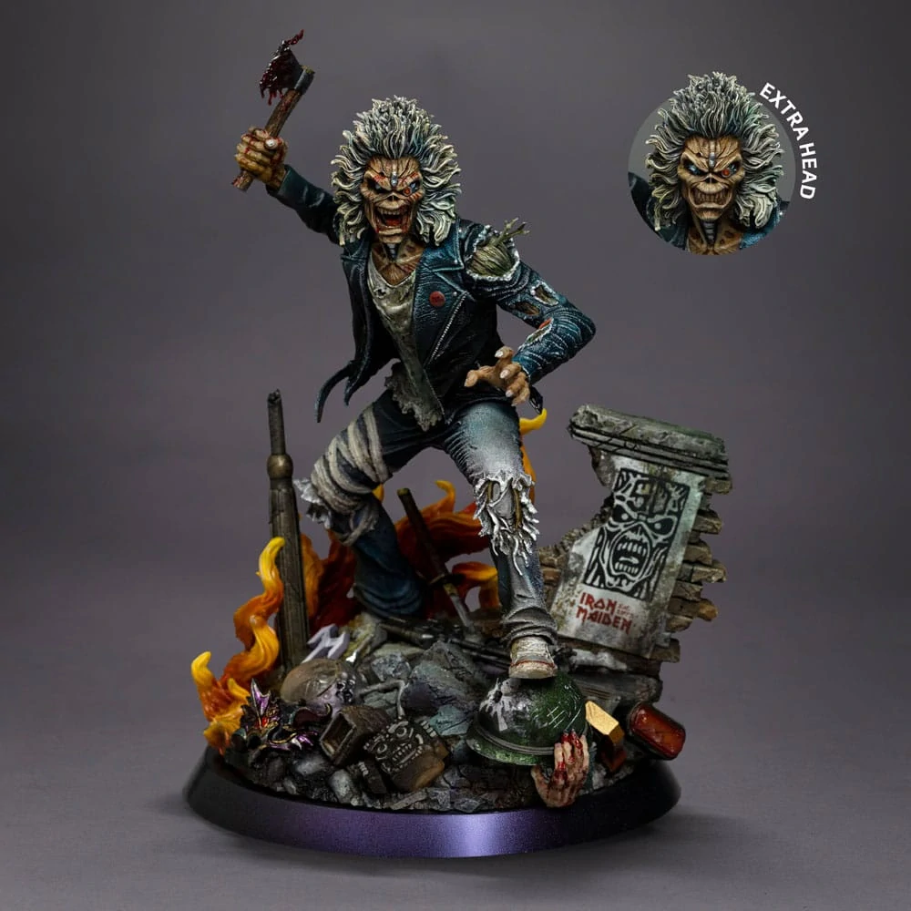 Soška Eddie 50th Year Anniversary - Iron Maiden Art Scale Statue 1/10