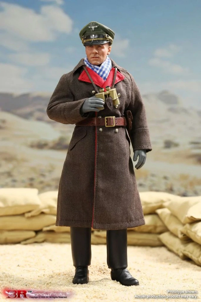 Figurka Erwin Rommel The Desert Fox - General Field Marshal Of German Afrika Korps 1/12 Action Figure